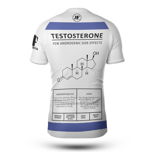 MF "TRT" Testosterone Performance Short Sleeve Rash Guard