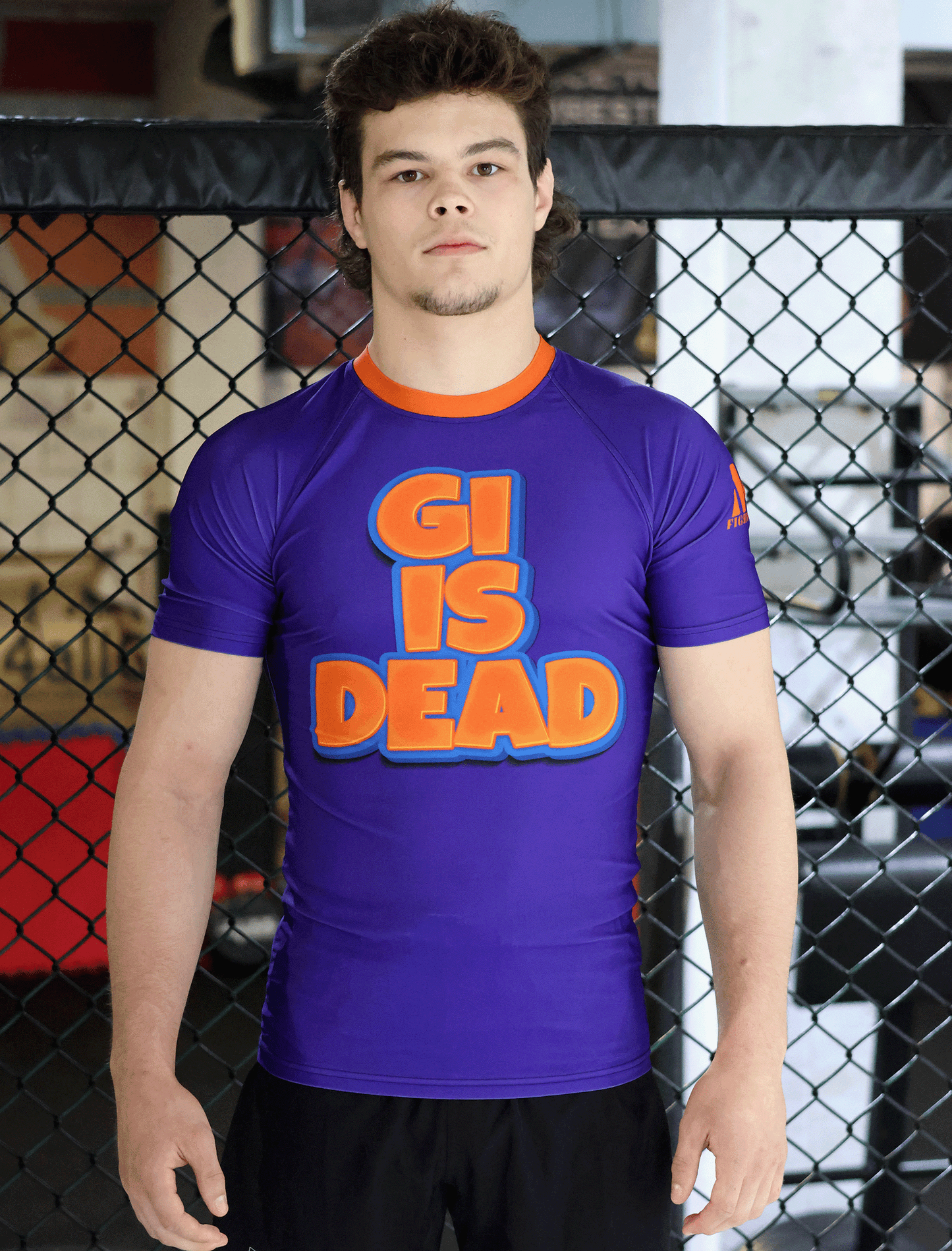 MF "GI is DEAD" Performance Short Sleeve Rash Guard