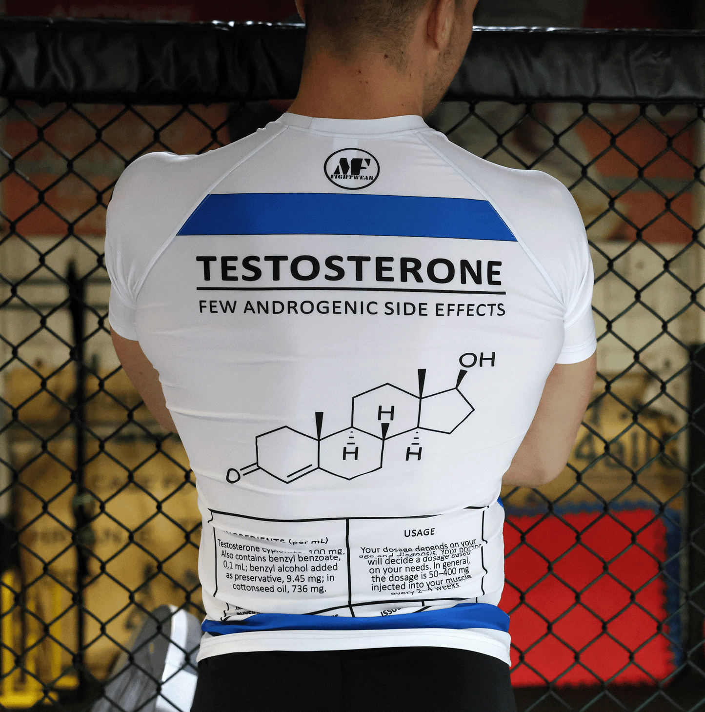 MF "TRT" Testosterone Performance Short Sleeve Rash Guard