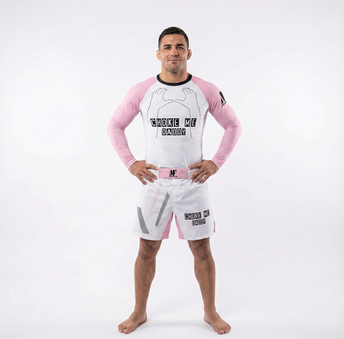 MF "Choke Me Daddy" Performance Long Sleeve Rash Guard