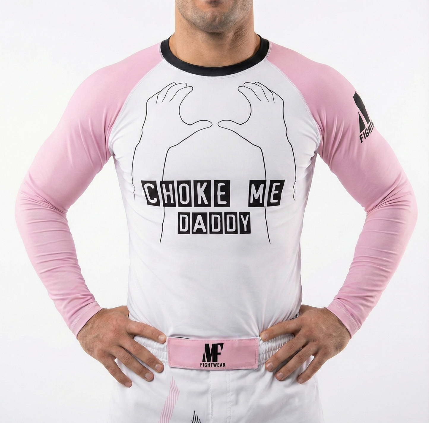 MF "Choke Me Daddy" Performance Long Sleeve Rash Guard