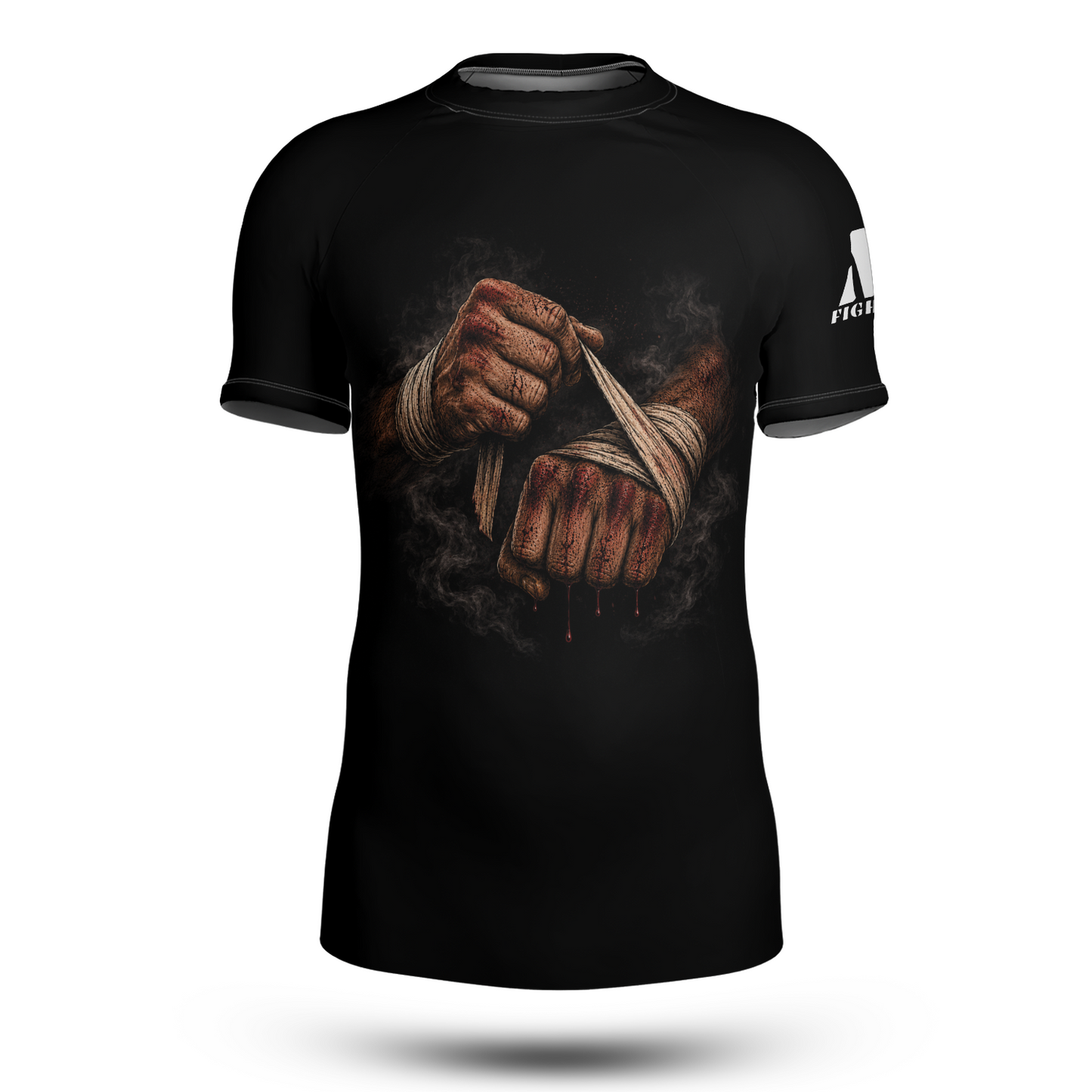 MF "Bareknuckle" Performance Short Sleeve Rash Guard