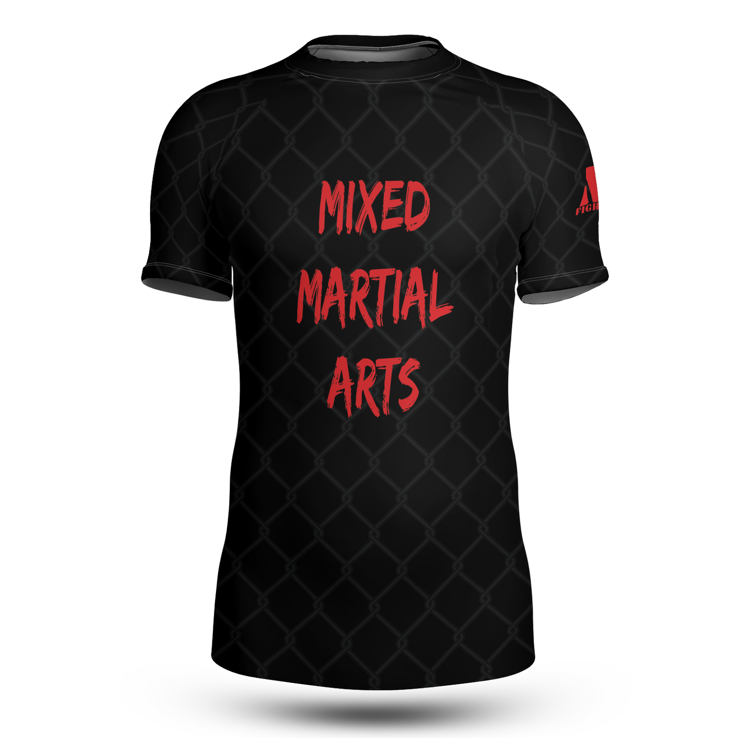 MMA mat force rash guard