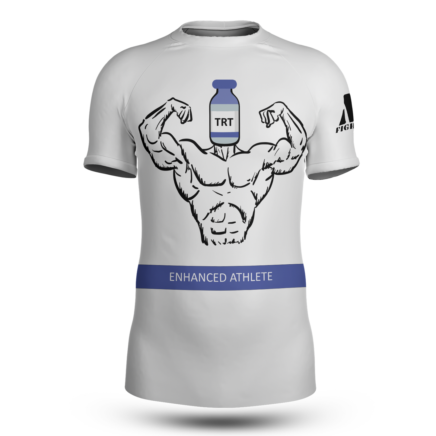 MF "TRT" Testosterone Performance Short Sleeve Rash Guard